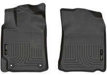 Load image into Gallery viewer, Husky Liners 12-17 Toyota Camry X-act Contour Series Front Floor Liners - Black-Husky Liners-HSL55701