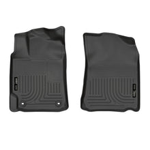 Load image into Gallery viewer, Husky Liners 12-17 Toyota Camry X-act Contour Series Front Floor Liners - Black-Husky Liners-HSL55701