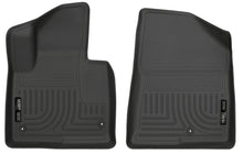 Load image into Gallery viewer, Husky Liners 13-15 Hyundai Sante Fe Sport/Sport 2.0T WeatherBeater Front Row Black Floor Liners-Husky Liners-HSL13851