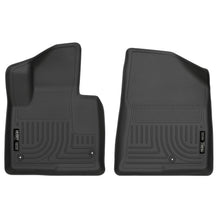 Load image into Gallery viewer, Husky Liners 13-15 Hyundai Sante Fe Sport/Sport 2.0T WeatherBeater Front Row Black Floor Liners-Husky Liners-HSL13851