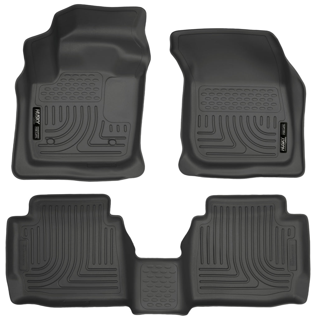 Husky Liners 13-16 Ford Fusion WeatherBeater Combo Black Floor Liners-Husky Liners-HSL99751