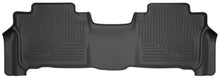 Load image into Gallery viewer, Husky Liners 13-16 Lexus LX570 / 13-16 Toyota Land Cruiser WeatherBeater 2nd Row Black Floor Liners-Husky Liners-HSL14091