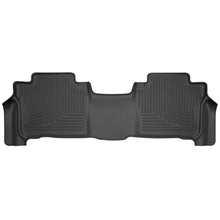 Load image into Gallery viewer, Husky Liners 13-16 Lexus LX570 / 13-16 Toyota Land Cruiser WeatherBeater 2nd Row Black Floor Liners-Husky Liners-HSL14091