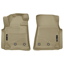 Load image into Gallery viewer, Husky Liners 13-16 Lexus LX570 / 13-16 Toyota Land Cruiser WeatherBeater Front Tan Floor Liners-Husky Liners-HSL13093