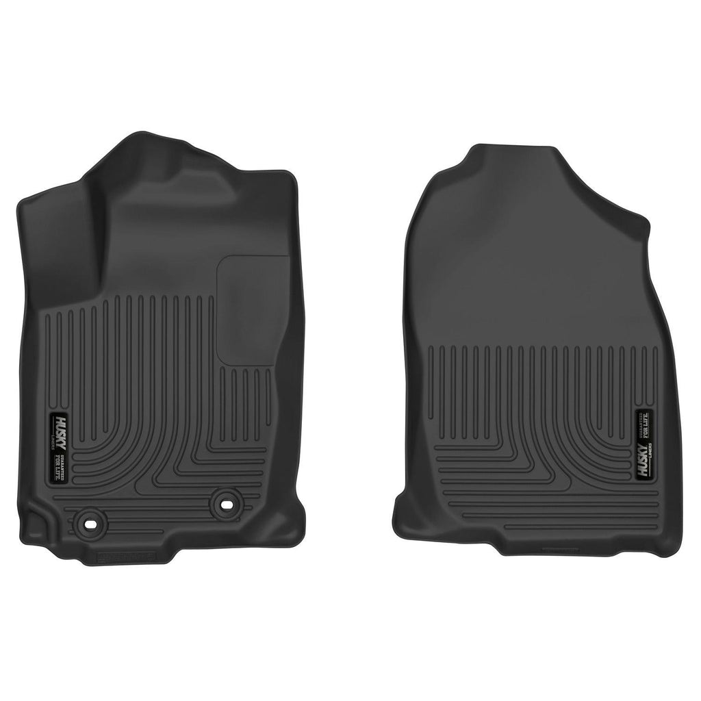 Husky Liners 13-17 Toyota RAV4 Black Front Floor Liners-Husky Liners-HSL52201