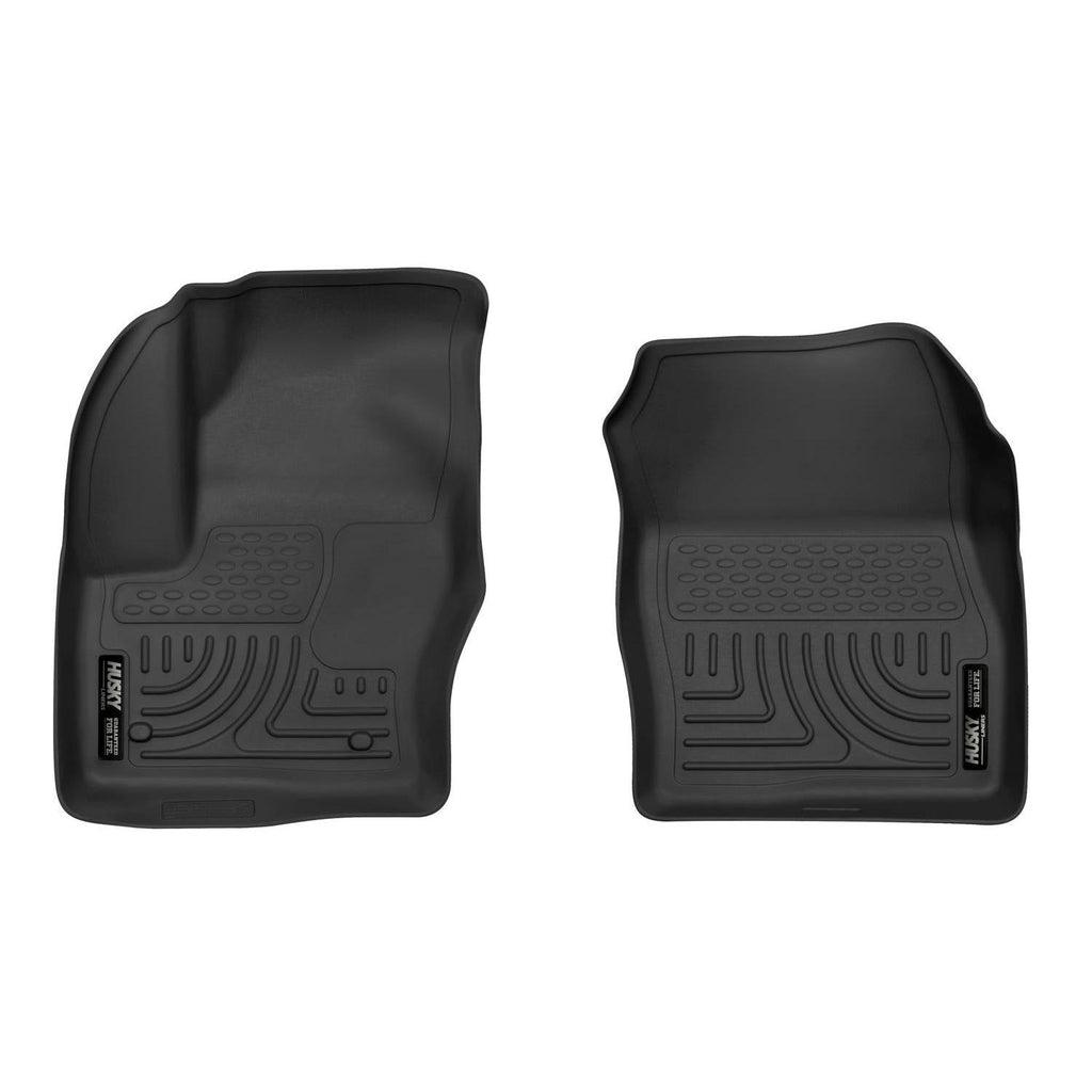 Husky Liners 13-18 Ford C-Max / 13-19 Ford Escape X-act Contour Series Front Floor Liners - Black-Husky Liners-HSL55731