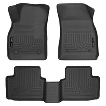 Load image into Gallery viewer, Husky Liners 13 Chevy Malibu WeatherBeater Black Front &amp; 2nd Seat Floor Liners-Husky Liners-HSL98191