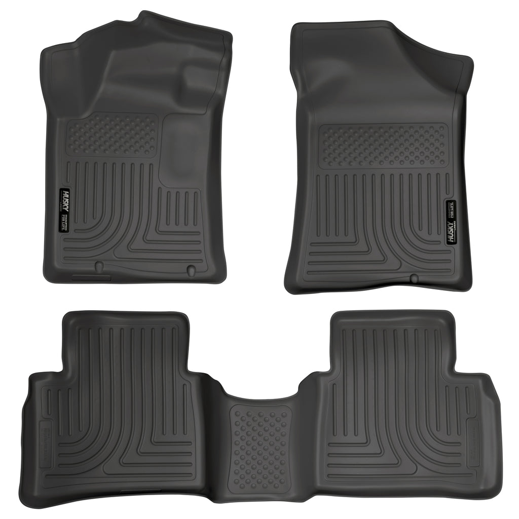 Husky Liners 13 Nissan Altima Weatherbeater Black Front & 2nd Seat Floor Liners-Husky Liners-HSL99641