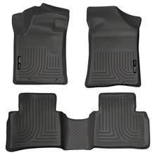 Load image into Gallery viewer, Husky Liners 13 Nissan Altima Weatherbeater Black Front &amp; 2nd Seat Floor Liners-Husky Liners-HSL99641