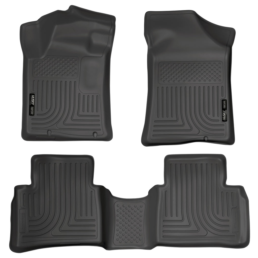 Husky Liners 13 Nissan Altima Weatherbeater Black Front & 2nd Seat Floor Liners-Husky Liners-HSL99641