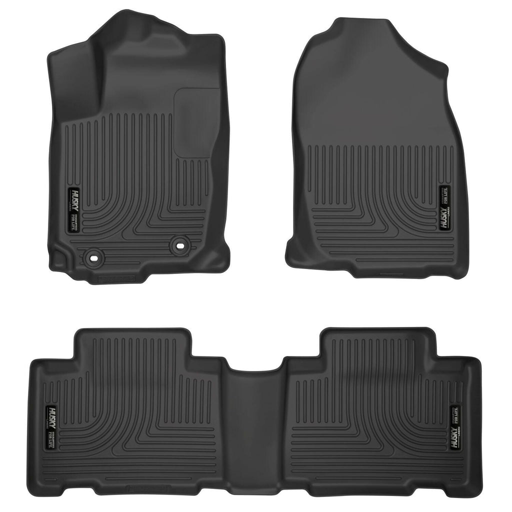 Husky Liners 13 Toyota RAV4 Weatherbeater Black Front & 2nd Seat Floor Liners-Husky Liners-HSL98971