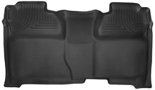 Load image into Gallery viewer, Husky Liners 14-15 Chevy Silverado Crew Cab X-Act Contour Black 2nd Row Floor Liners-Husky Liners-HSL53901