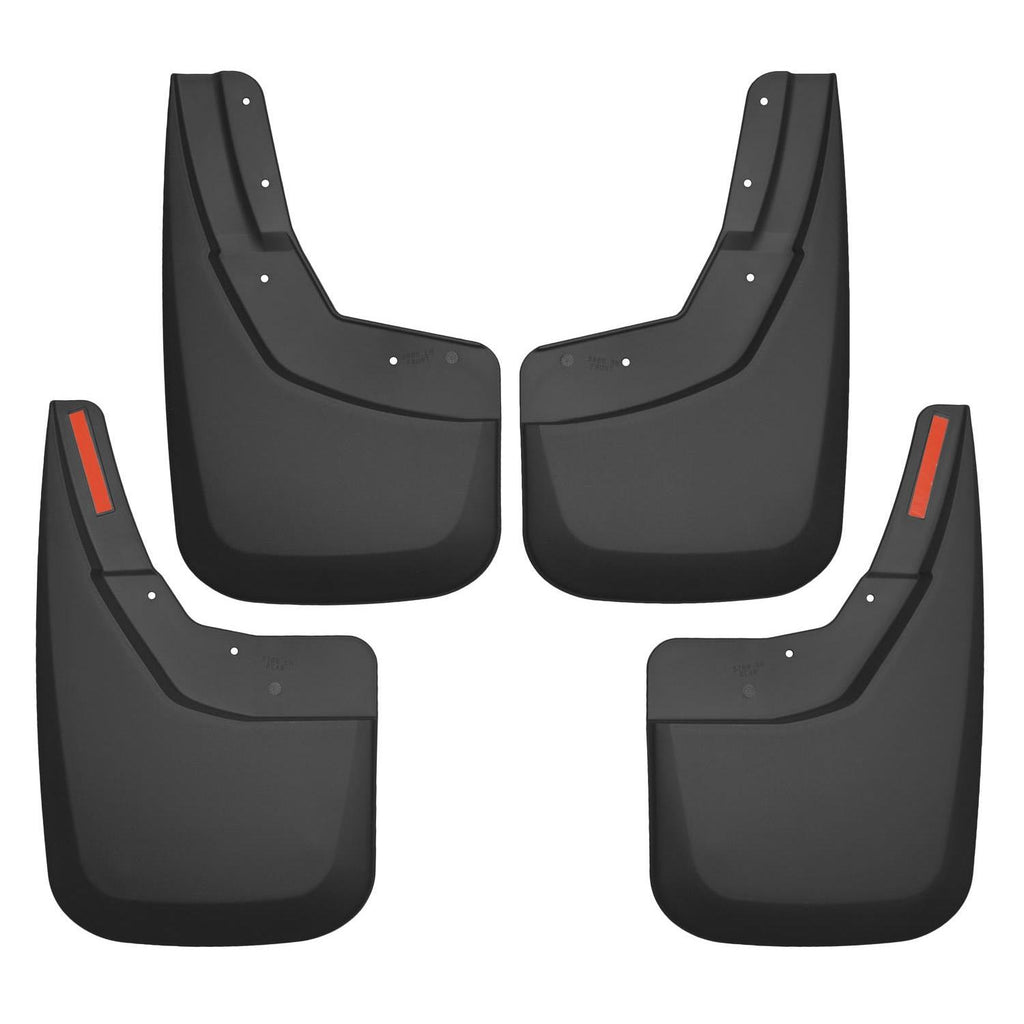 Husky Liners 14-17 Chevy Silverado 1500 / 15-16 Silverado 2500 HD Front and Rear Mud Guards - Black-Husky Liners-HSL56886