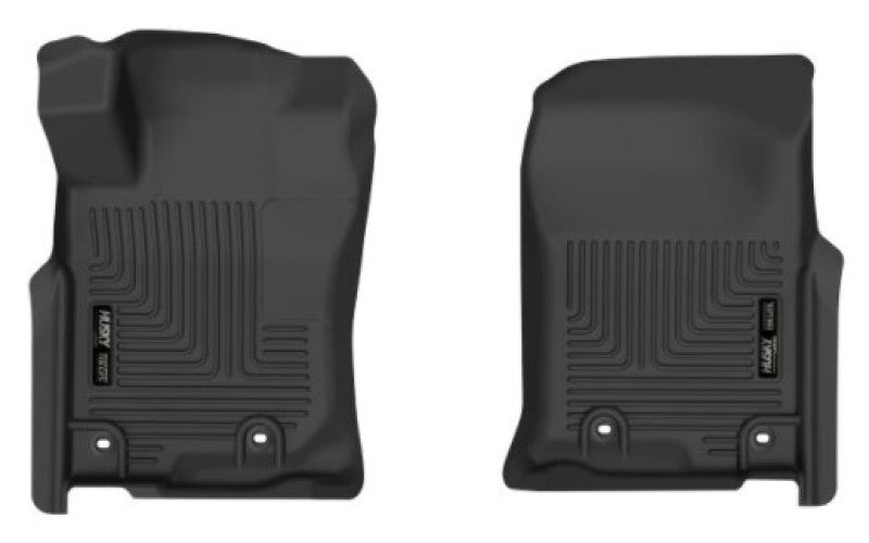 Husky Liners 14-21 Lexus GX460 / 13-21 Toyota 4Runner X-Act Contour Black Front Floor Liners-Husky Liners-HSL53761