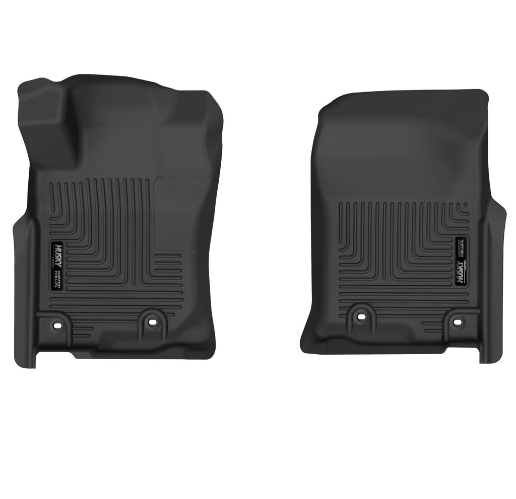 Husky Liners 14-21 Lexus GX460 / 13-21 Toyota 4Runner X-Act Contour Black Front Floor Liners-Husky Liners-HSL53761