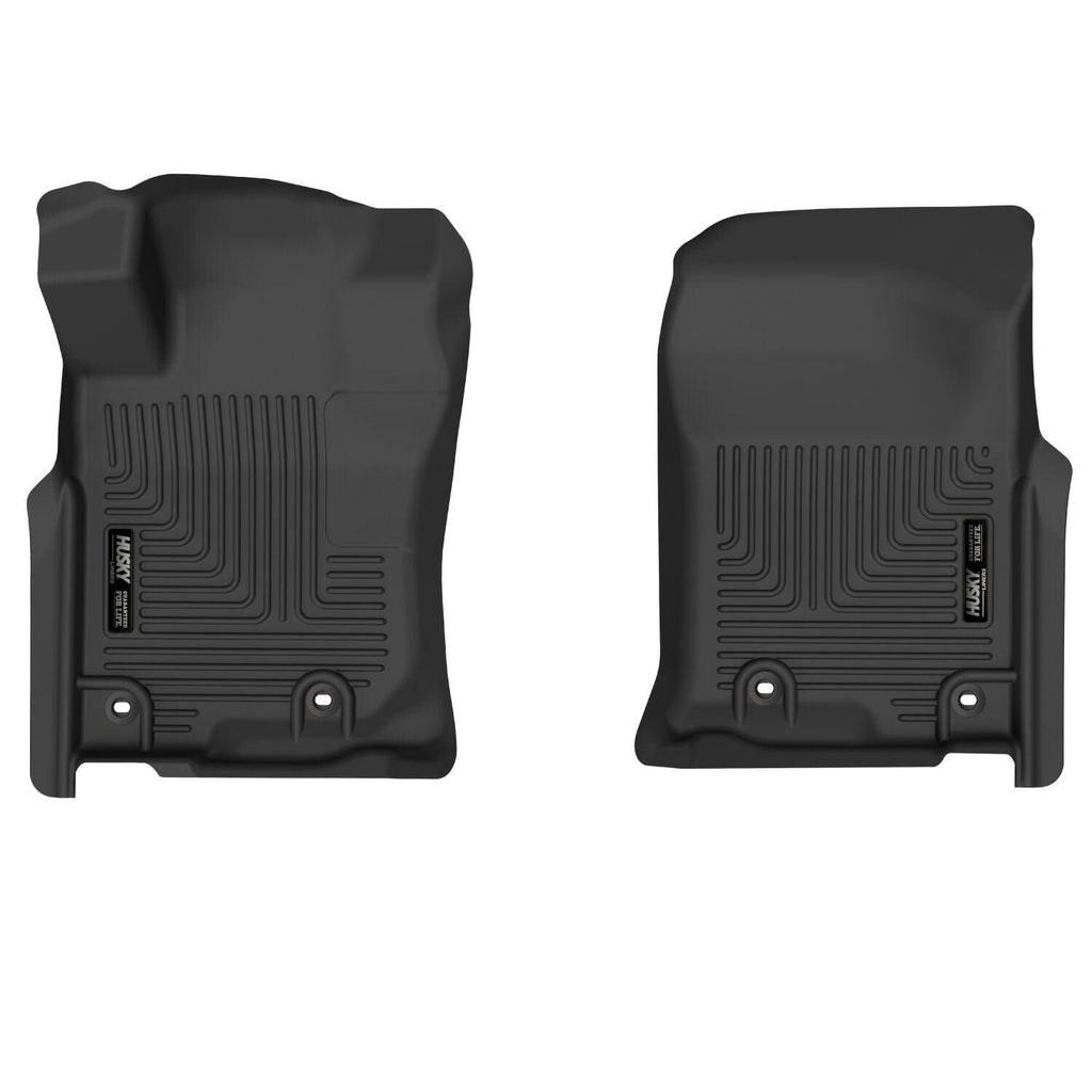 Husky Liners 14-21 Lexus GX460 / 13-21 Toyota 4Runner X-Act Contour Black Front Floor Liners-Husky Liners-HSL53761