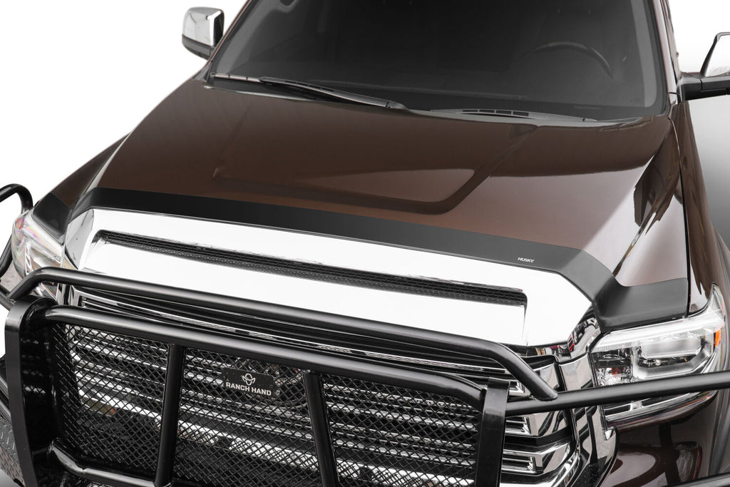 Husky Liners 14-21 Toyota Tundra Aeroskin Hood Protector - Smoke-Husky Liners-HSL2842094
