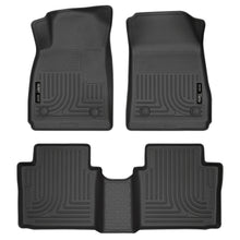 Load image into Gallery viewer, Husky Liners 14 Chevrolet Impala Weatherbeater Black Front &amp; 2nd Seat Floor Liners-Husky Liners-HSL99101