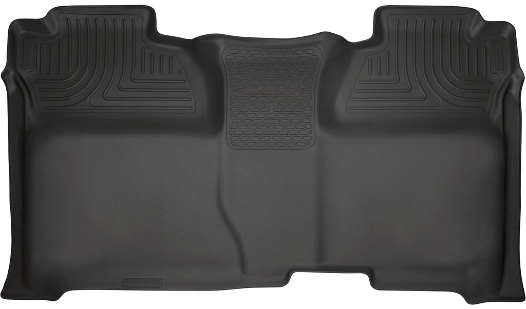 Husky Liners 14 Chevrolet Silverado 1500/GMC Sierra 1500 WeatherBeater Black 2nd Seat Floor Liners-Husky Liners-HSL19231