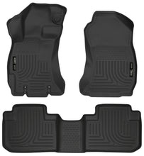 Load image into Gallery viewer, Husky Liners 14 Subaru Forester Weatherbeater Black Front &amp; 2nd Seat Floor Liners-Husky Liners-HSL99881