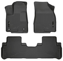 Load image into Gallery viewer, Husky Liners 14 Toyota Highlander Weatherbeater Black Front &amp; 2nd Seat Floor Liners-Husky Liners-HSL99601