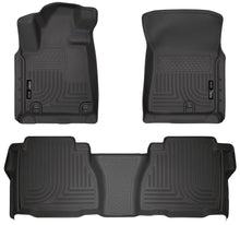 Load image into Gallery viewer, Husky Liners 14 Toyota Tundra Weatherbeater Black Front &amp; 2nd Seat Floor Liners-Husky Liners-HSL99581