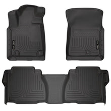 Load image into Gallery viewer, Husky Liners 14 Toyota Tundra Weatherbeater Black Front &amp; 2nd Seat Floor Liners-Husky Liners-HSL99581