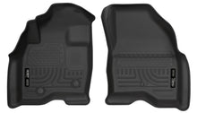 Load image into Gallery viewer, Husky Liners 15-17 Ford Explorer WeatherBeater Black Front Floor Liners-Husky Liners-HSL13761