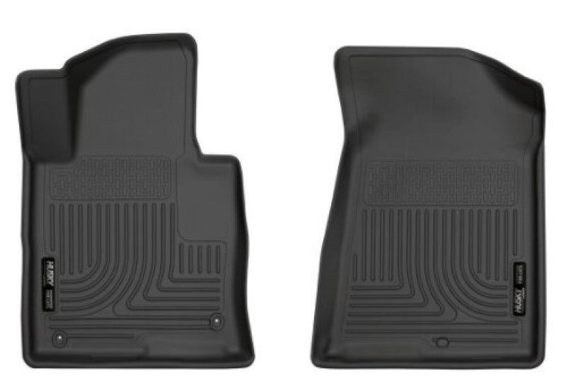 Husky Liners 15-19 Sonata/16-20 Kia Optima Exc. Hybrid Models X-act Contour Series Front Liners BLK-Husky Liners-HSL55711