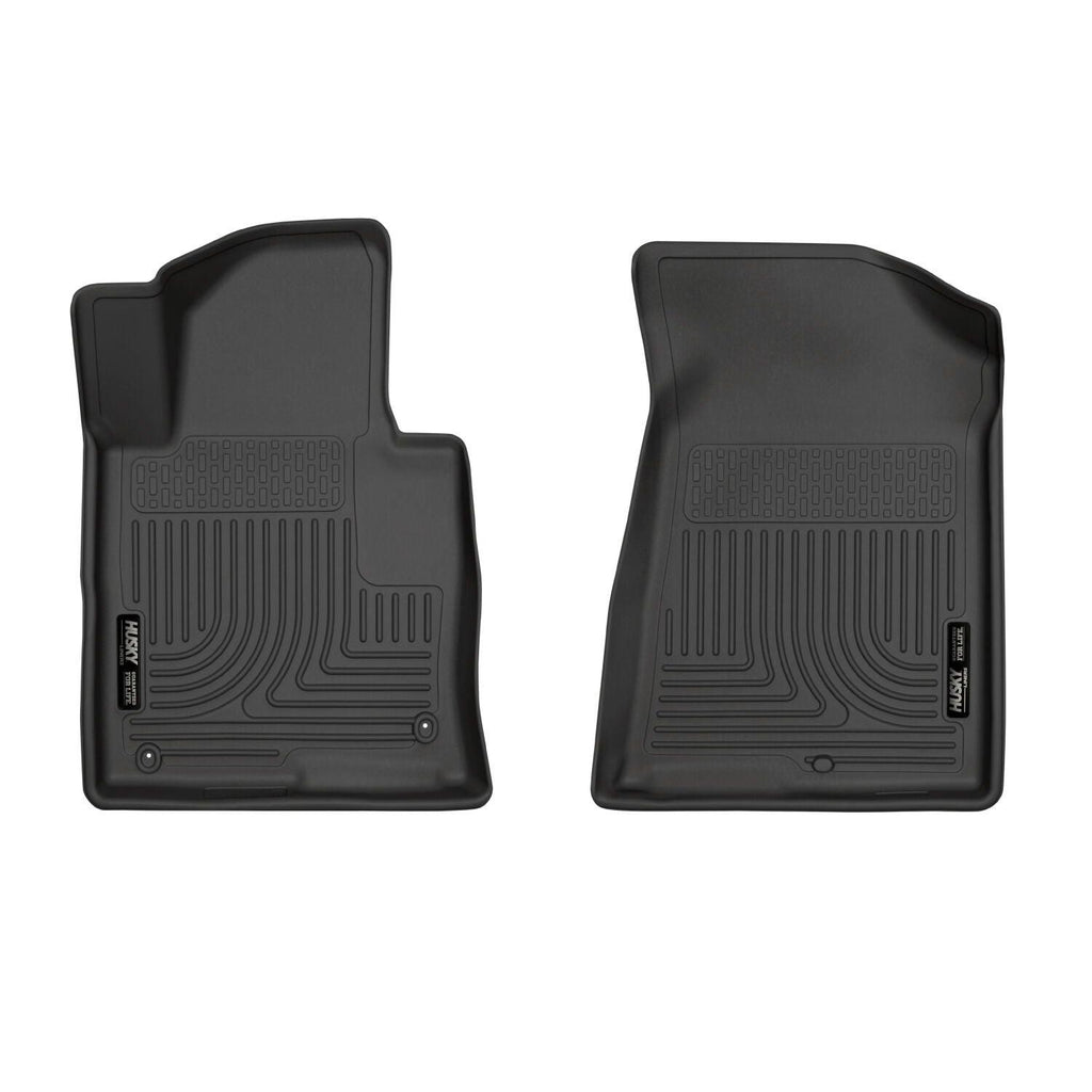 Husky Liners 15-19 Sonata/16-20 Kia Optima Exc. Hybrid Models X-act Contour Series Front Liners BLK-Husky Liners-HSL55711