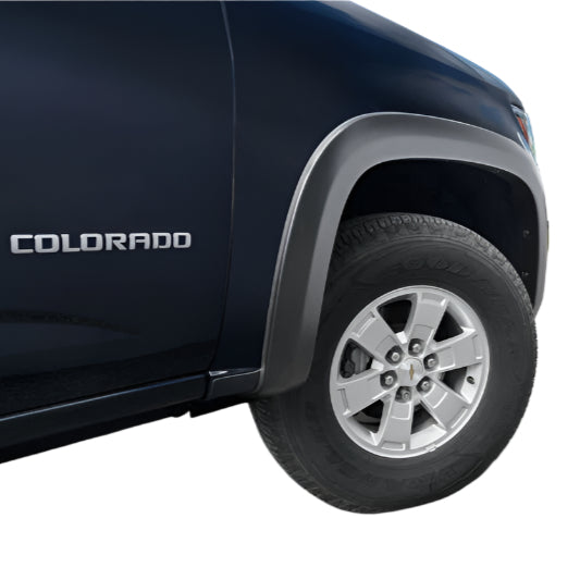 Husky Liners 15-20 Chevrolet Colorado (Excl. ZR2) Fender Flares 4pc - Black-Husky Liners-HSL2804985