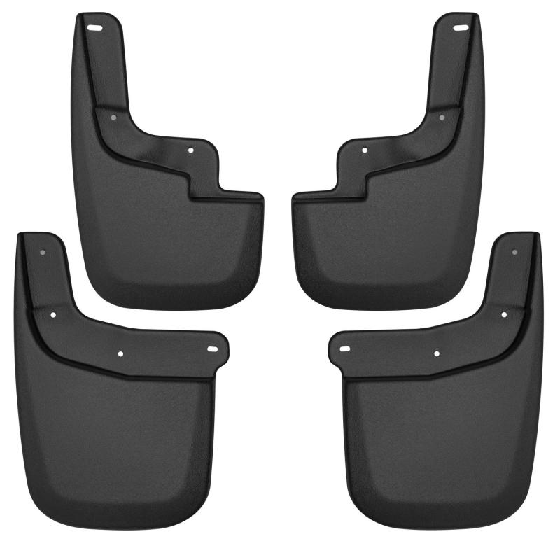 Husky Liners 15-22 Chevy Colorado w/o Flares (Excl. ZR2) Front and Rear Mud Guards - Black-Husky Liners-HSL58236