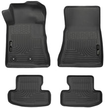 Load image into Gallery viewer, Husky Liners 15-22 Ford Mustang WeatherBeater Black Front &amp; Second Seat Floor Liner-Husky Liners-HSL99371