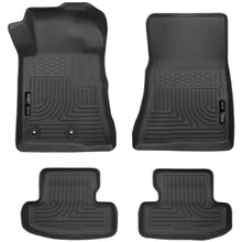 Load image into Gallery viewer, Husky Liners 15-22 Ford Mustang WeatherBeater Black Front &amp; Second Seat Floor Liner-Husky Liners-HSL99371