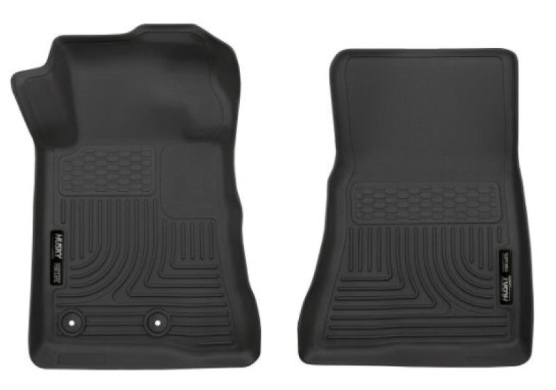 Husky Liners 15-22 Ford Mustang X-act Contour Series Front Floor Liners - Black-Husky Liners-HSL55471