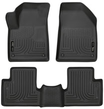 Load image into Gallery viewer, Husky Liners 15-22 Jeep Cherokee WeatherBeater Combo Black Floor Liners-Husky Liners-HSL99091