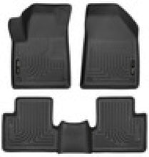 Load image into Gallery viewer, Husky Liners 15-22 Jeep Cherokee WeatherBeater Combo Black Floor Liners-Husky Liners-HSL99091