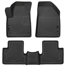 Load image into Gallery viewer, Husky Liners 15-22 Jeep Cherokee WeatherBeater Combo Black Floor Liners-Husky Liners-HSL99091