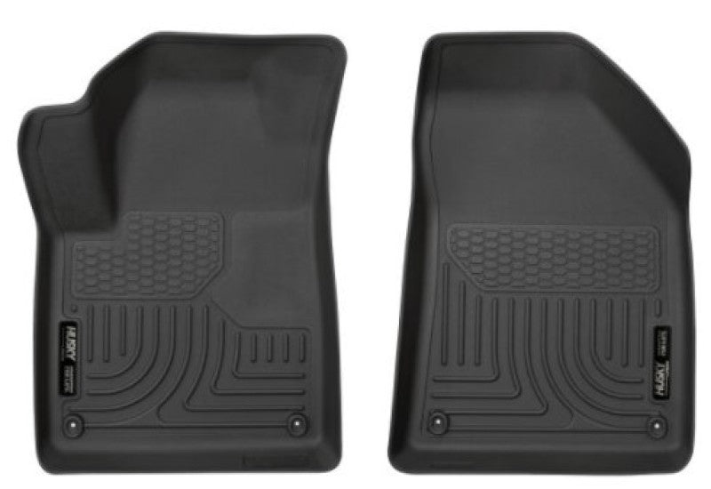 Husky Liners 15-22 Jeep Cherokee X-act Contour Series Front Floor Liners - Black-Husky Liners-HSL55431