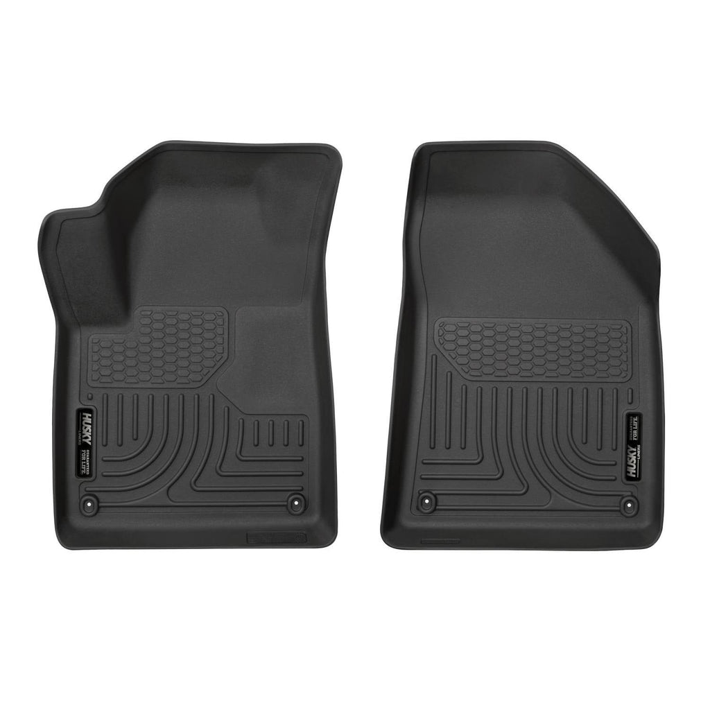 Husky Liners 15-22 Jeep Cherokee X-act Contour Series Front Floor Liners - Black-Husky Liners-HSL55431