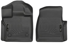 Load image into Gallery viewer, Husky Liners 15-23 Ford F-150 Standard Cab Pickup WeatherBeater Front Black Floor Liners-Husky Liners-HSL18351