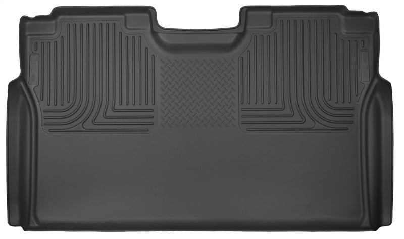 Husky Liners 15-23 Ford F-150 SuperCrew Cab WeatherBeater Black 2nd Seat Floor Liner-Husky Liners-HSL19371