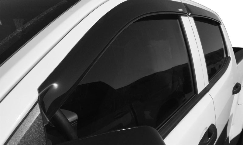 Husky Liners 15-24 Chevrolet Colorado/GMC Canyon CC Ventvisor Low Profile (4pc) - Smoke-Husky Liners-HSL2854049