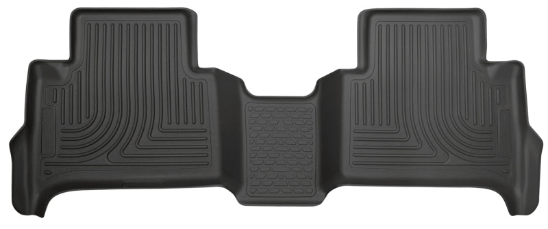 Husky Liners 15 Chevrolet Colorado Crew Cab WeatherBeater Black 2nd Seat Floor Liners-Husky Liners-HSL19111