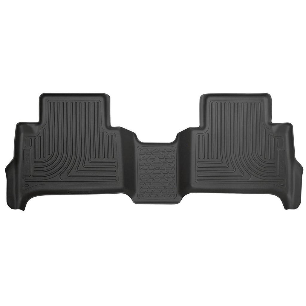 Husky Liners 15 Chevrolet Colorado Crew Cab WeatherBeater Black 2nd Seat Floor Liners-Husky Liners-HSL19111