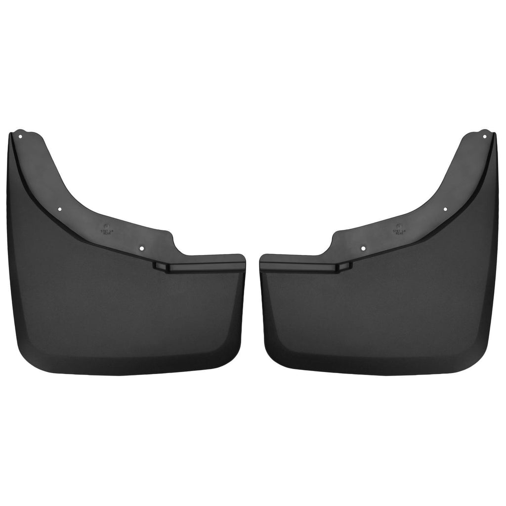 Husky Liners 15 Chevrolet Silverado 3500 HD Black Dually Rear Mud Guards-Husky Liners-HSL57871
