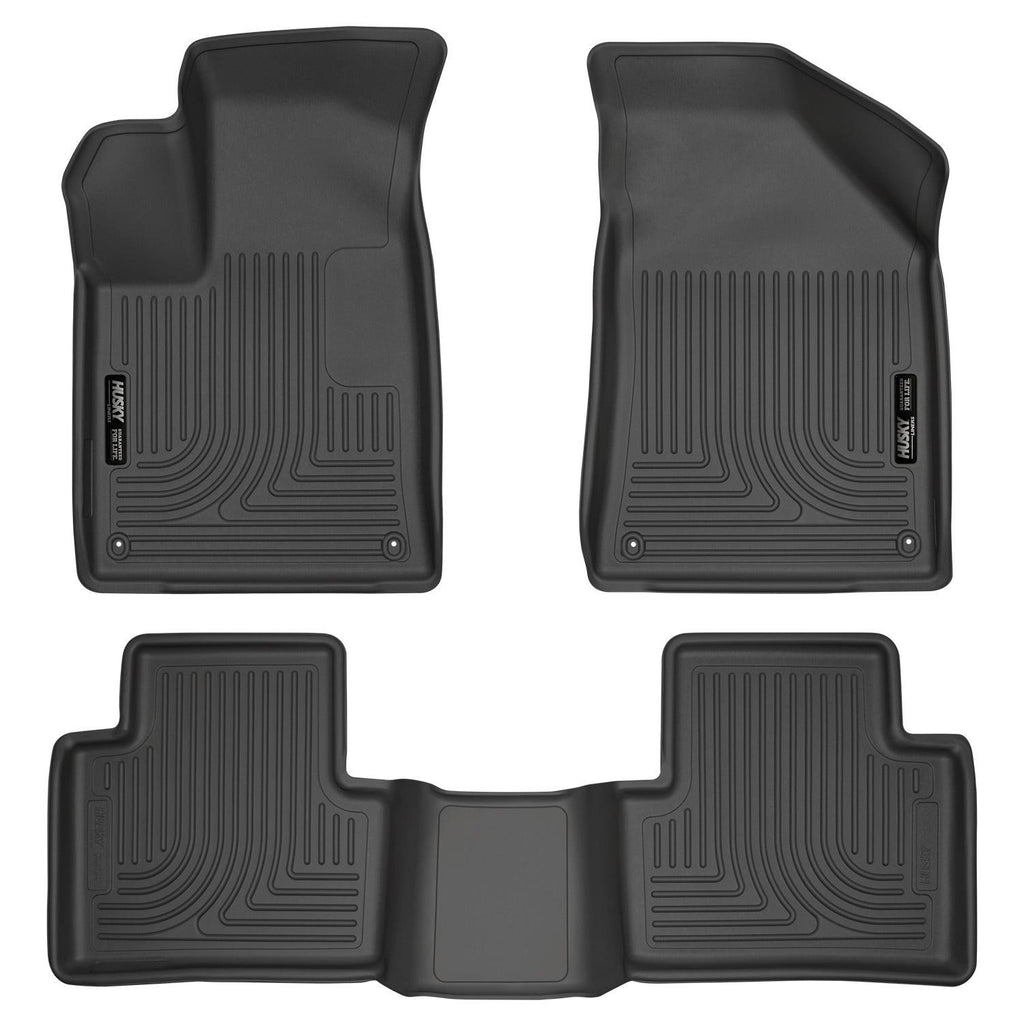 Husky Liners 15 Chrysler 200 Weatherbeater Black Front and Second Seat Floor Liners-Husky Liners-HSL99071