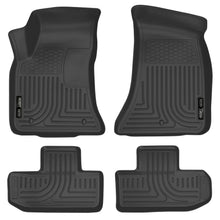 Load image into Gallery viewer, Husky Liners 16-22 Dodge Challenger (RWD) Front &amp; Second Row Black Floor Liners-Husky Liners-HSL99171