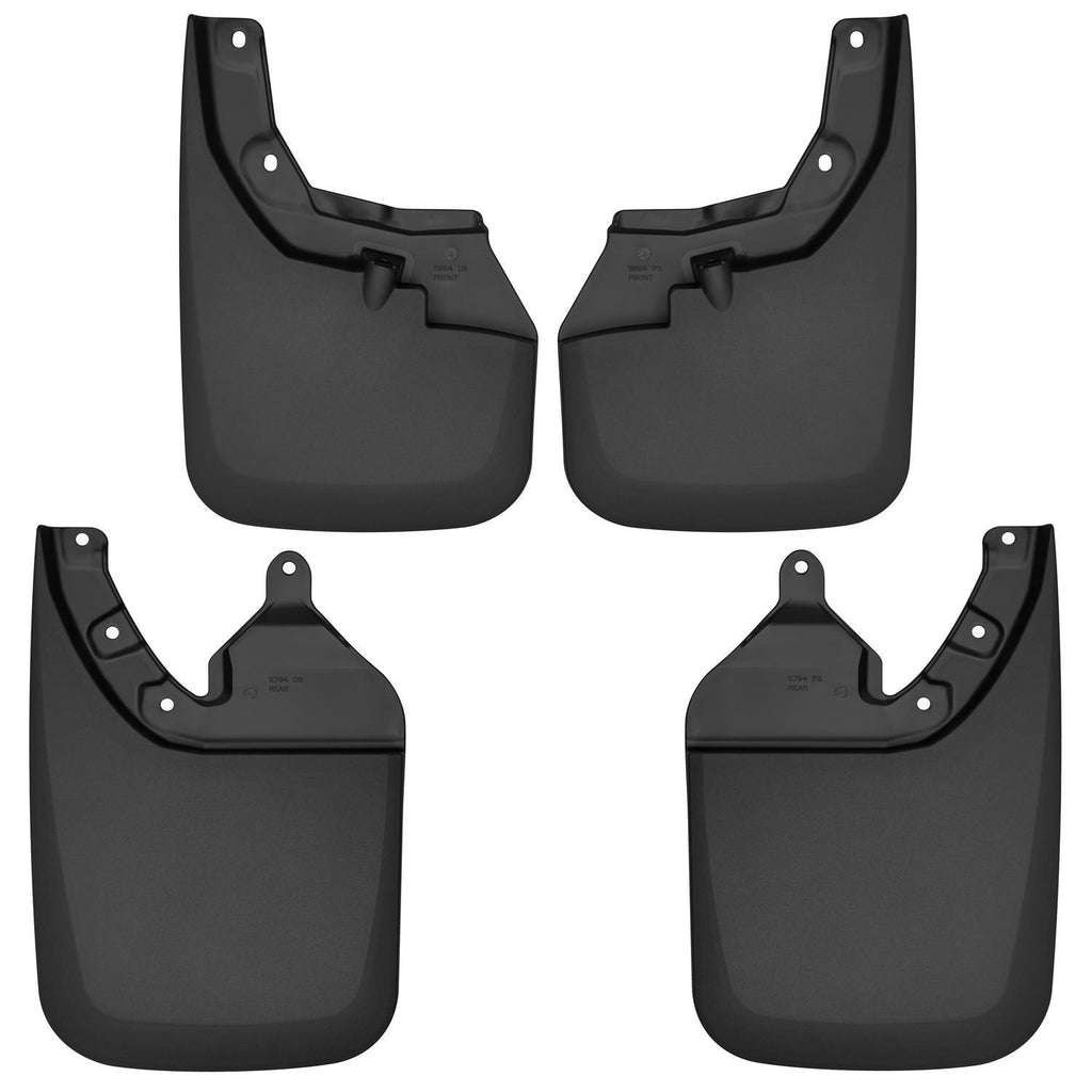 Husky Liners 16-22 Toyota Tacoma w/ OE Fender Flares Front and Rear Mud Guards - Black-Husky Liners-HSL56946