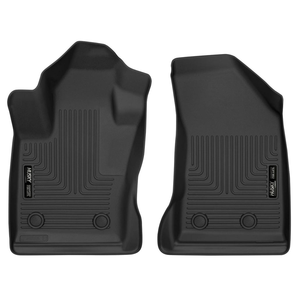 Husky Liners 17-18 Jeep Compass X-Act Contour Black Front Floor Liners-Husky Liners-HSL52891